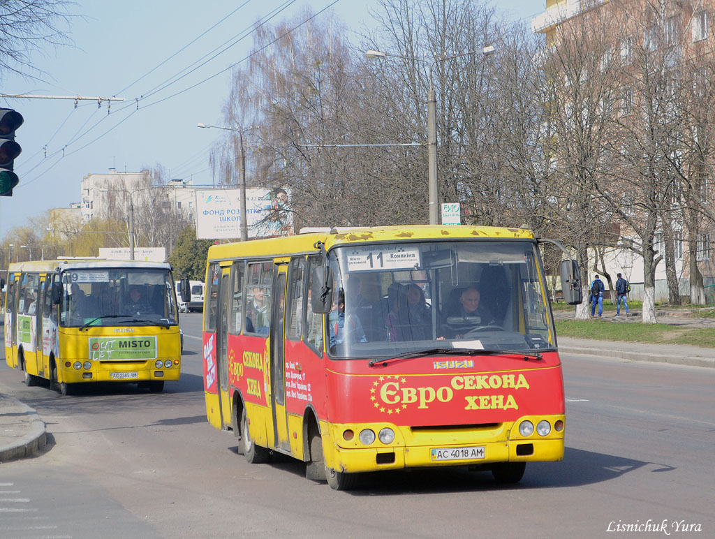 Волынская область, Богдан А09202 № AC 2585 AM; Волынская область, Богдан А09202 № AC 4018 AM