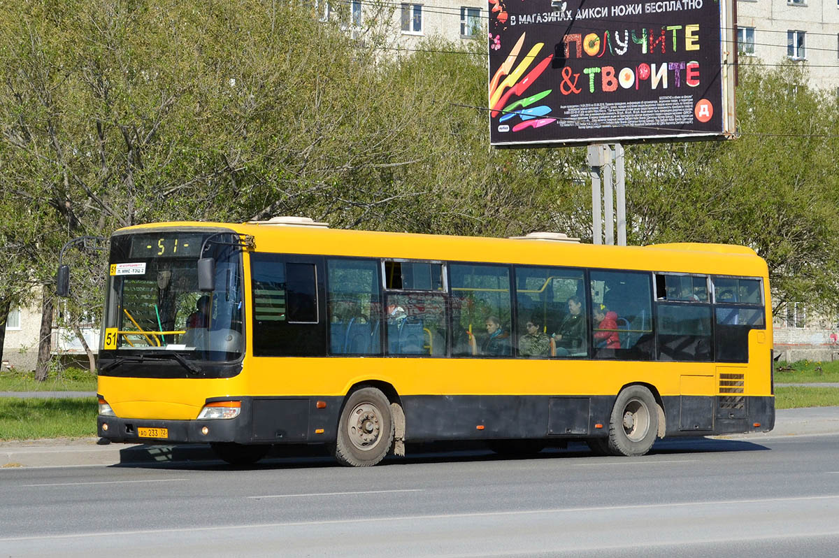 Тюменская область, Zhong Tong LCK6103G-2 № АО 233 72