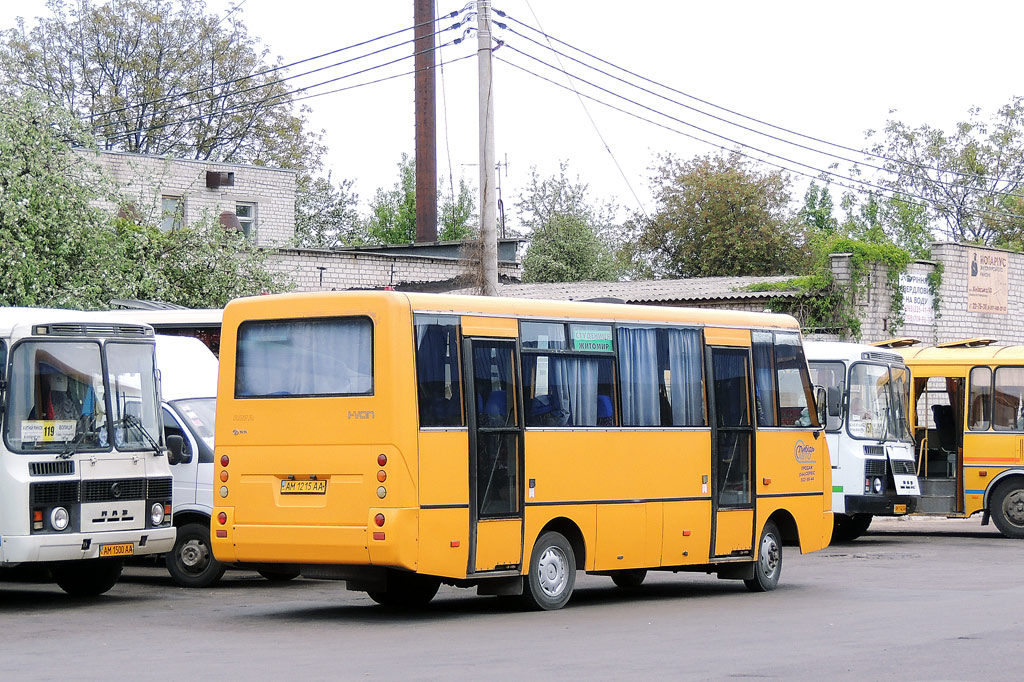 Житомирская область, I-VAN A07A1-60 № AM 1215 AA