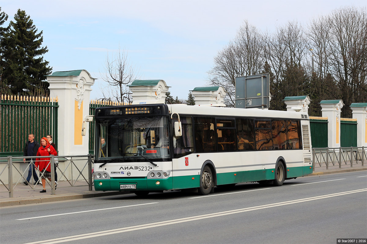 Санкт-Петербург, ЛиАЗ-5292.60 № 5232