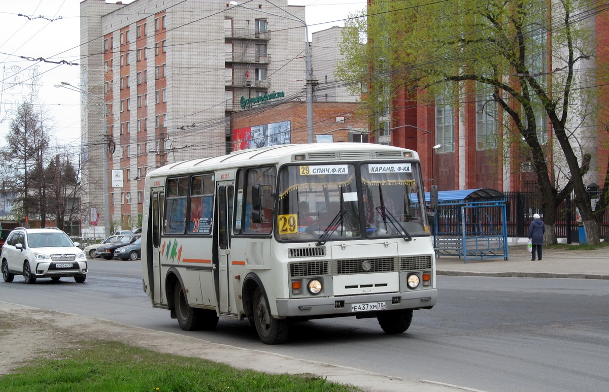 Томская область, ПАЗ-32054 № Е 437 ХМ 70