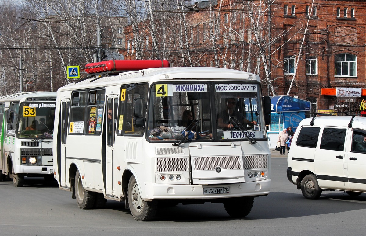 Томская область, ПАЗ-32054 № К 727 МР 70