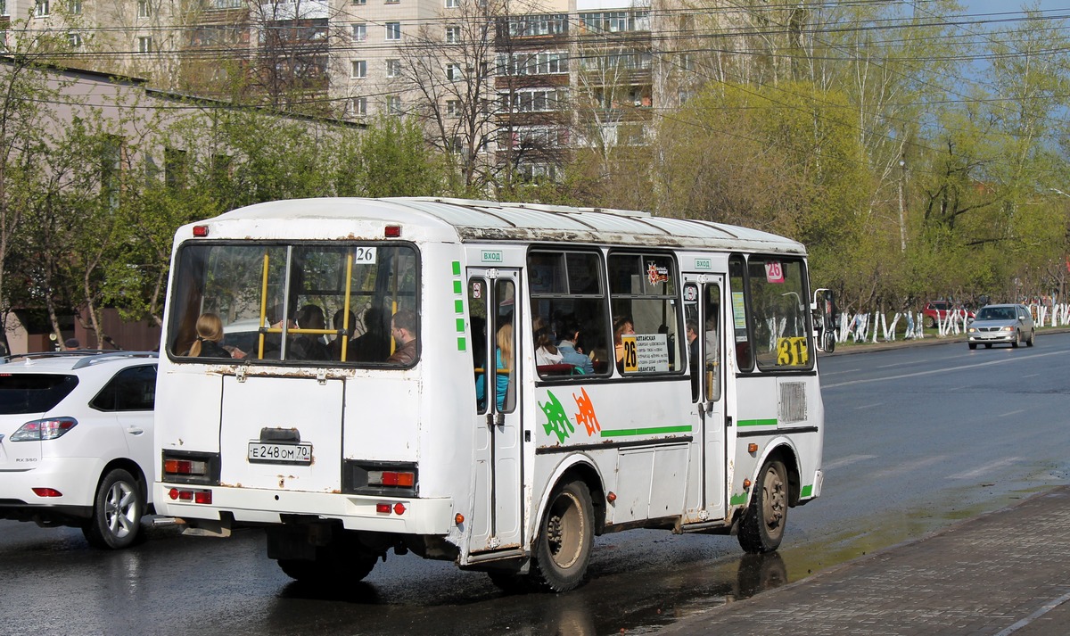 Томская область, ПАЗ-32054 № Е 248 ОМ 70