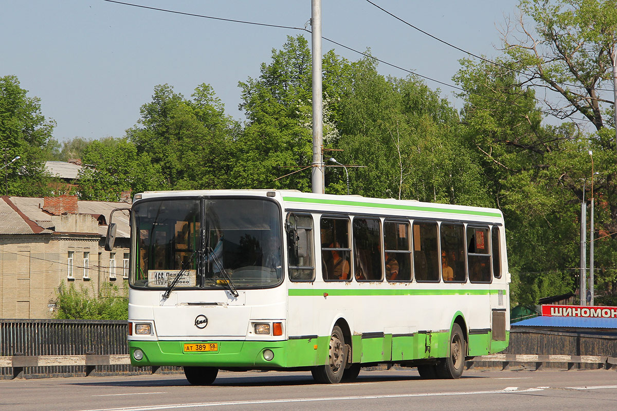 Пензенская область, ЛиАЗ-5256.45-01 № АТ 389 58