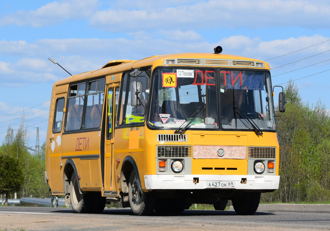 Тверская область, ПАЗ-32053-70 № А 427 ОК 69