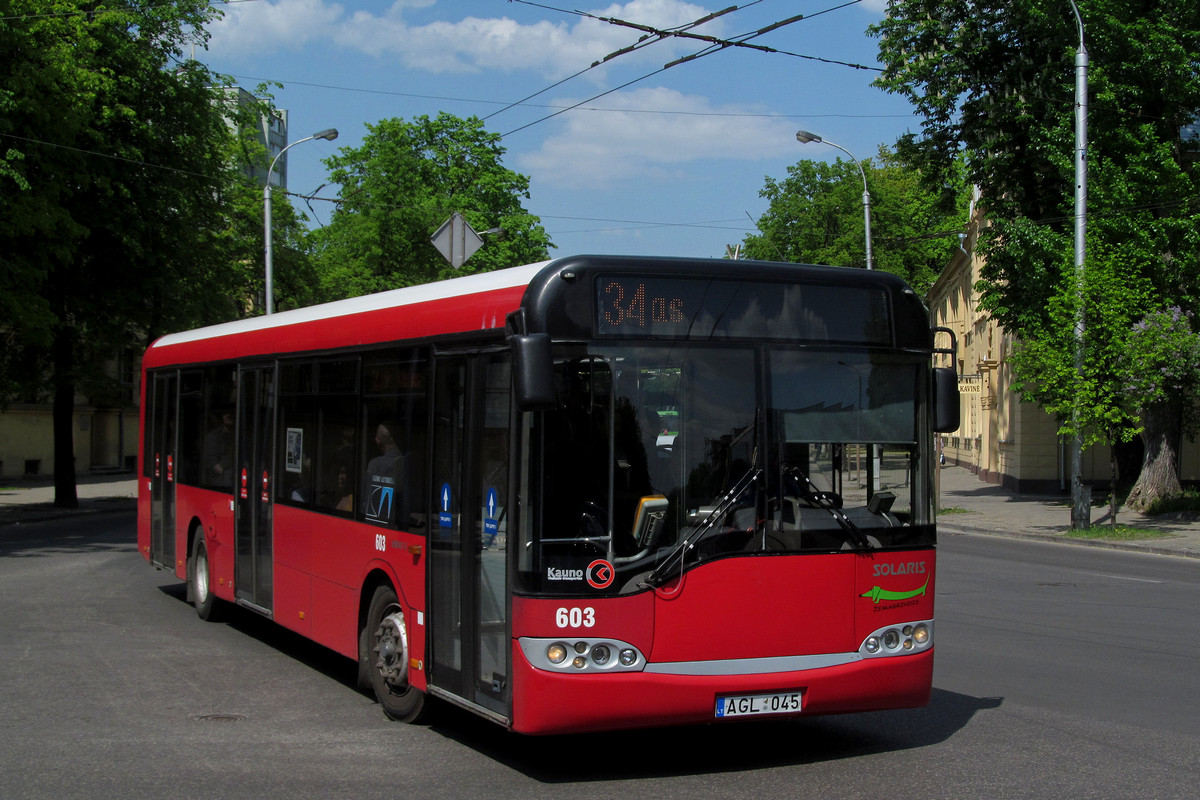 Литва, Solaris Urbino II 12 № 603