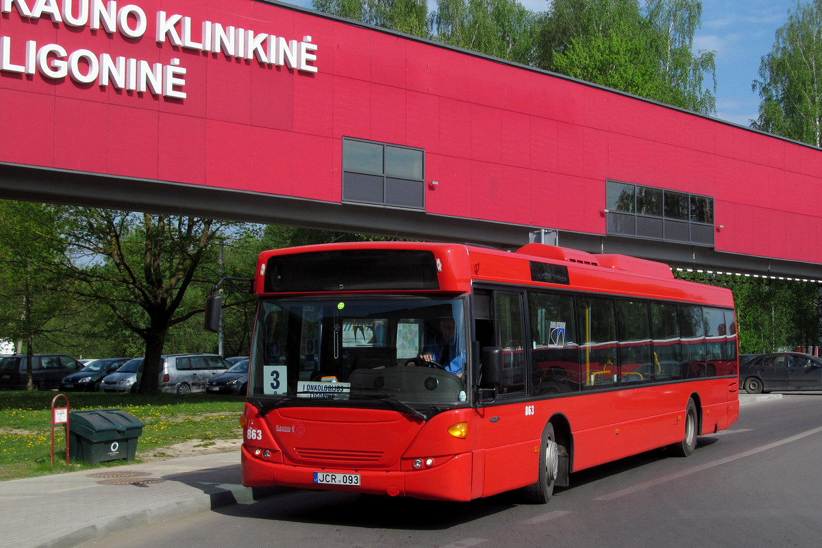 Литва, Scania OmniCity II № 863