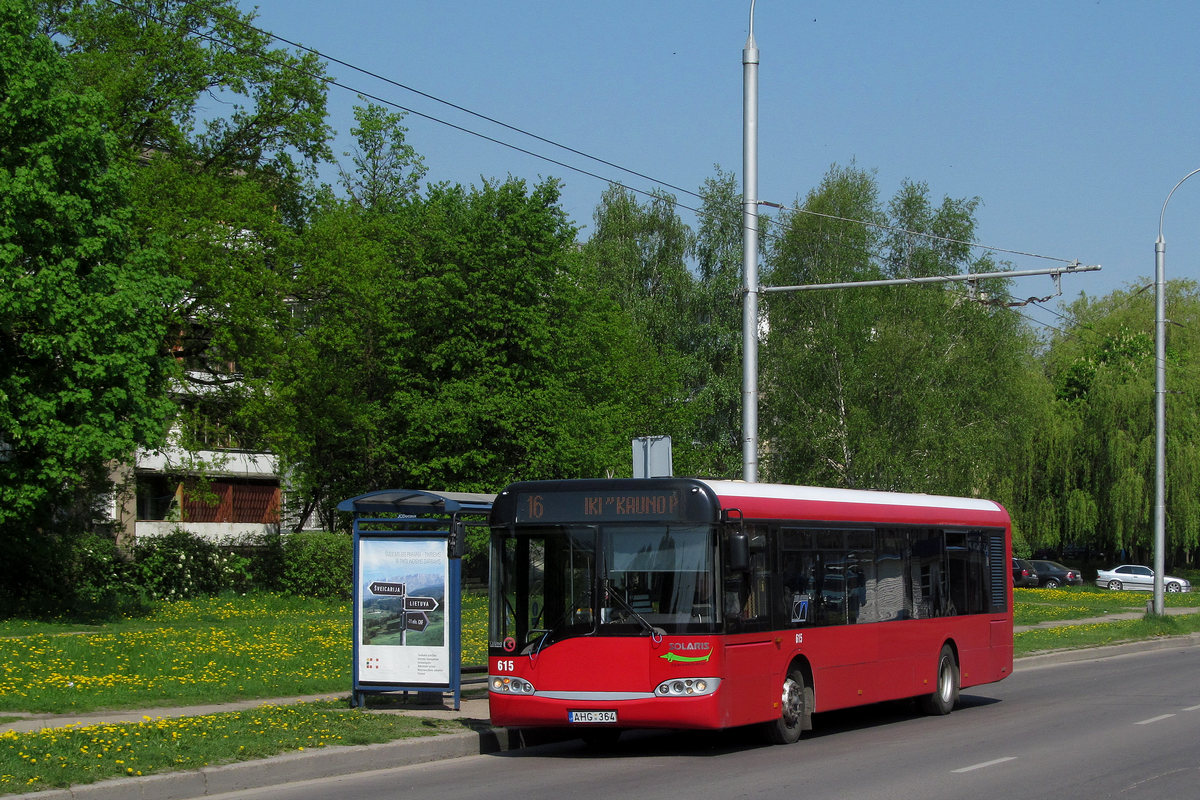 Литва, Solaris Urbino II 12 № 615