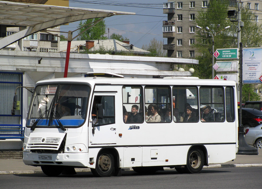 Нижегородская область, ПАЗ-320302-08 № О 122 ВК 152