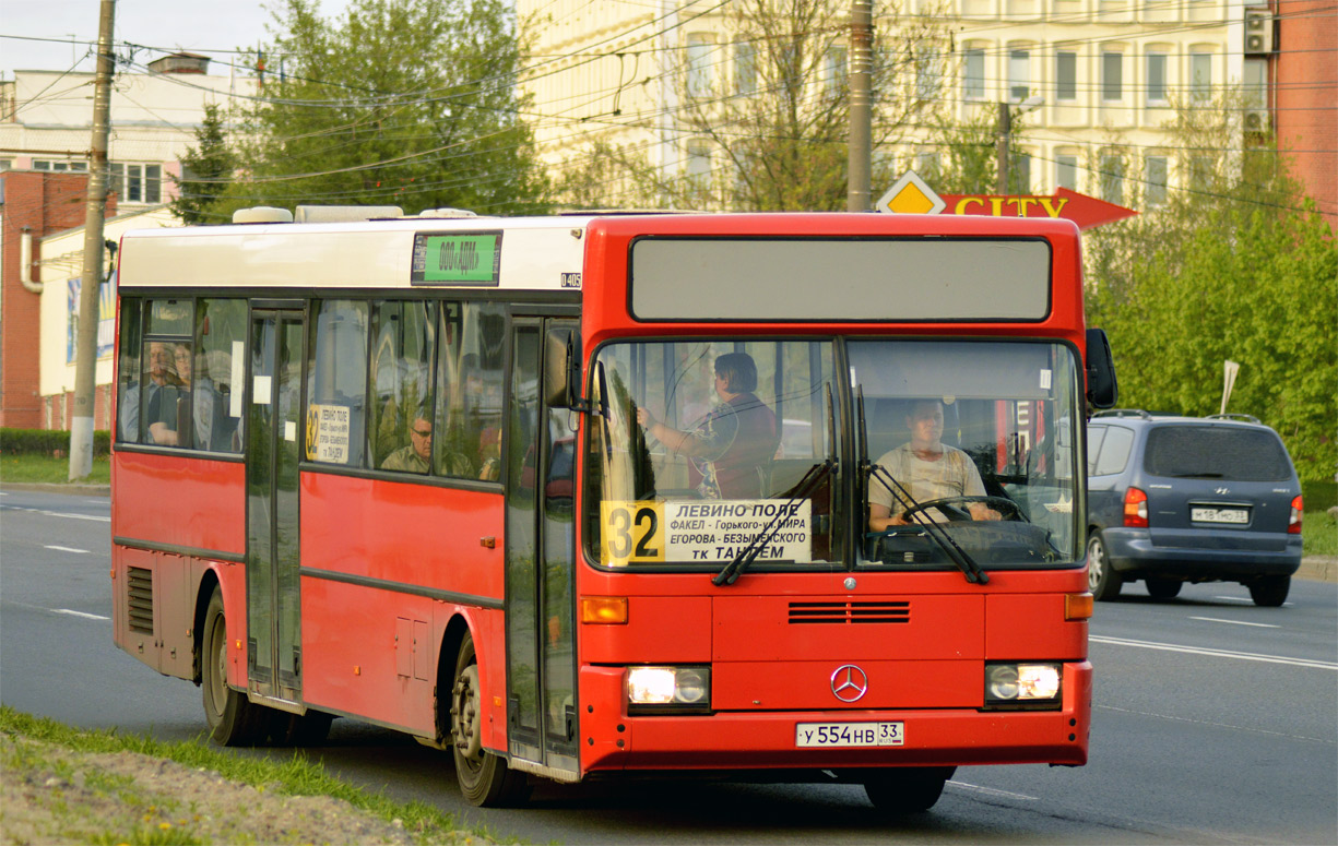 Владимирская область, Mercedes-Benz O405 № У 554 НВ 33 — Фото — Автобусный  транспорт