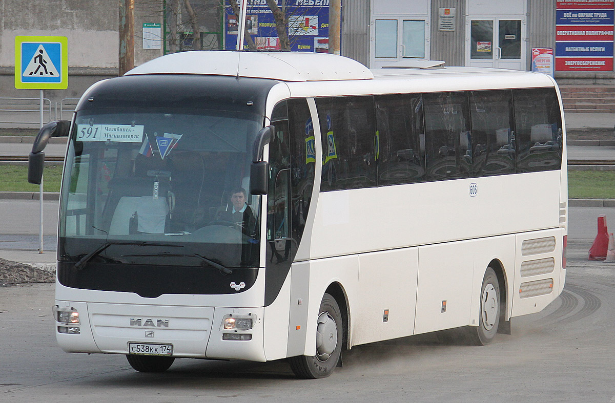 Челябинская область, MAN R07 Lion's Coach RHC444 № 606