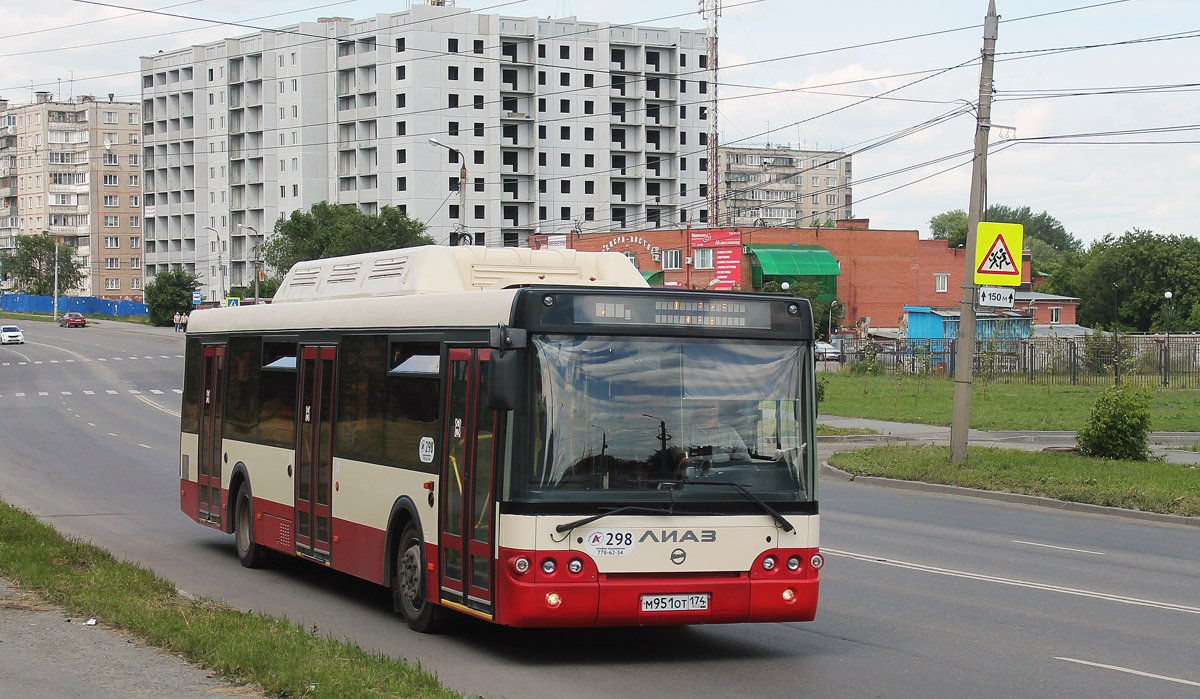 Chelyabinsk region, LiAZ-5292.71 Nr. 298