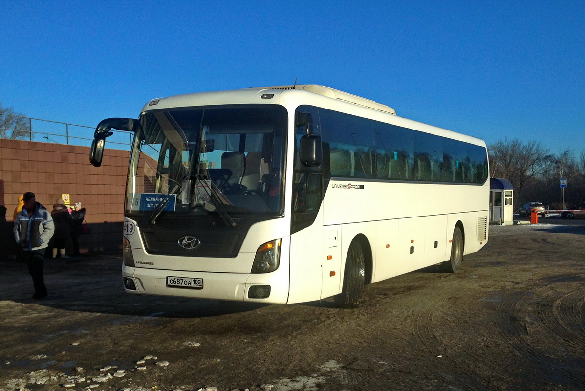 Челябинская область, Hyundai Universe Space Luxury № 419