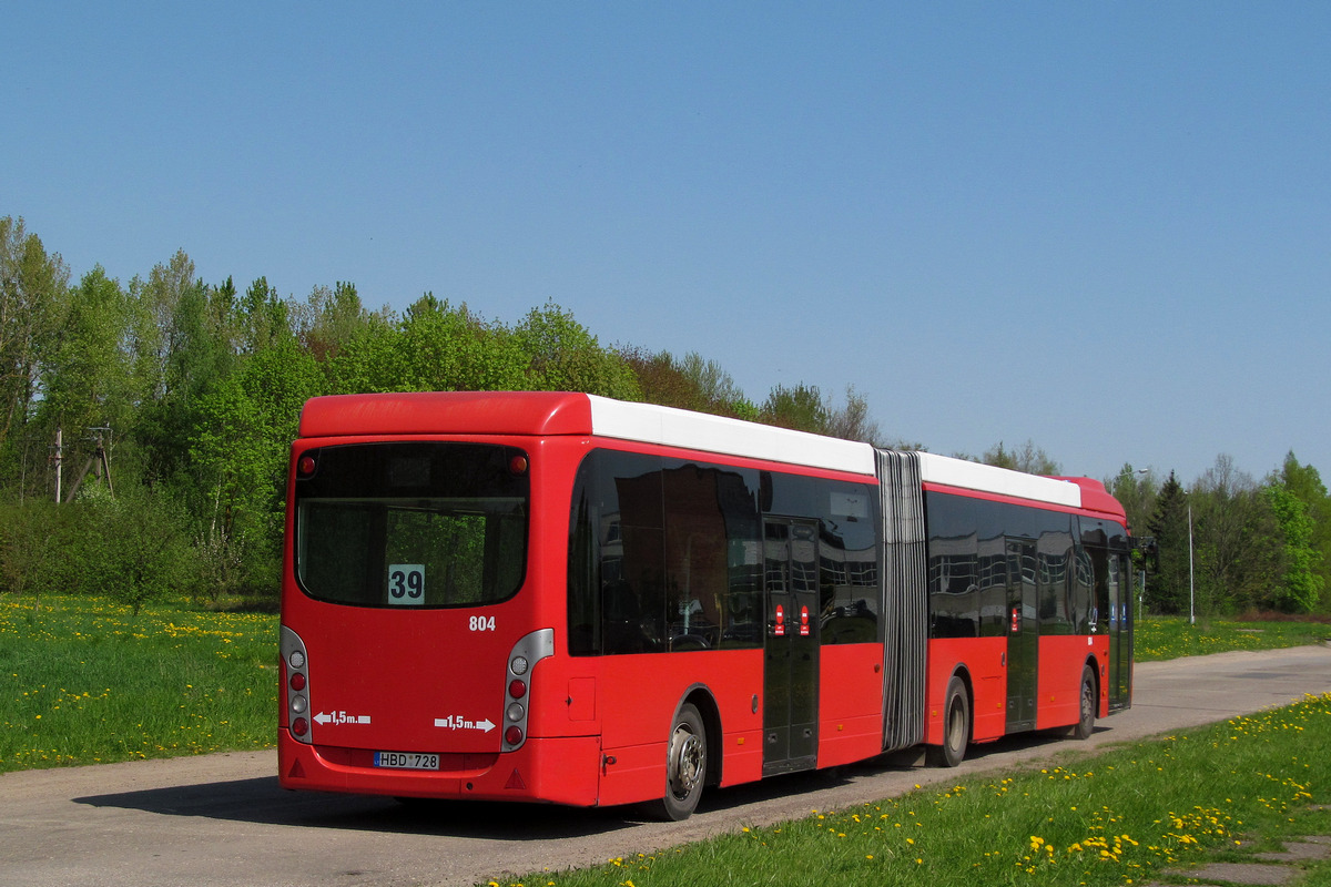 Литва, Van Hool New AG300 № 804