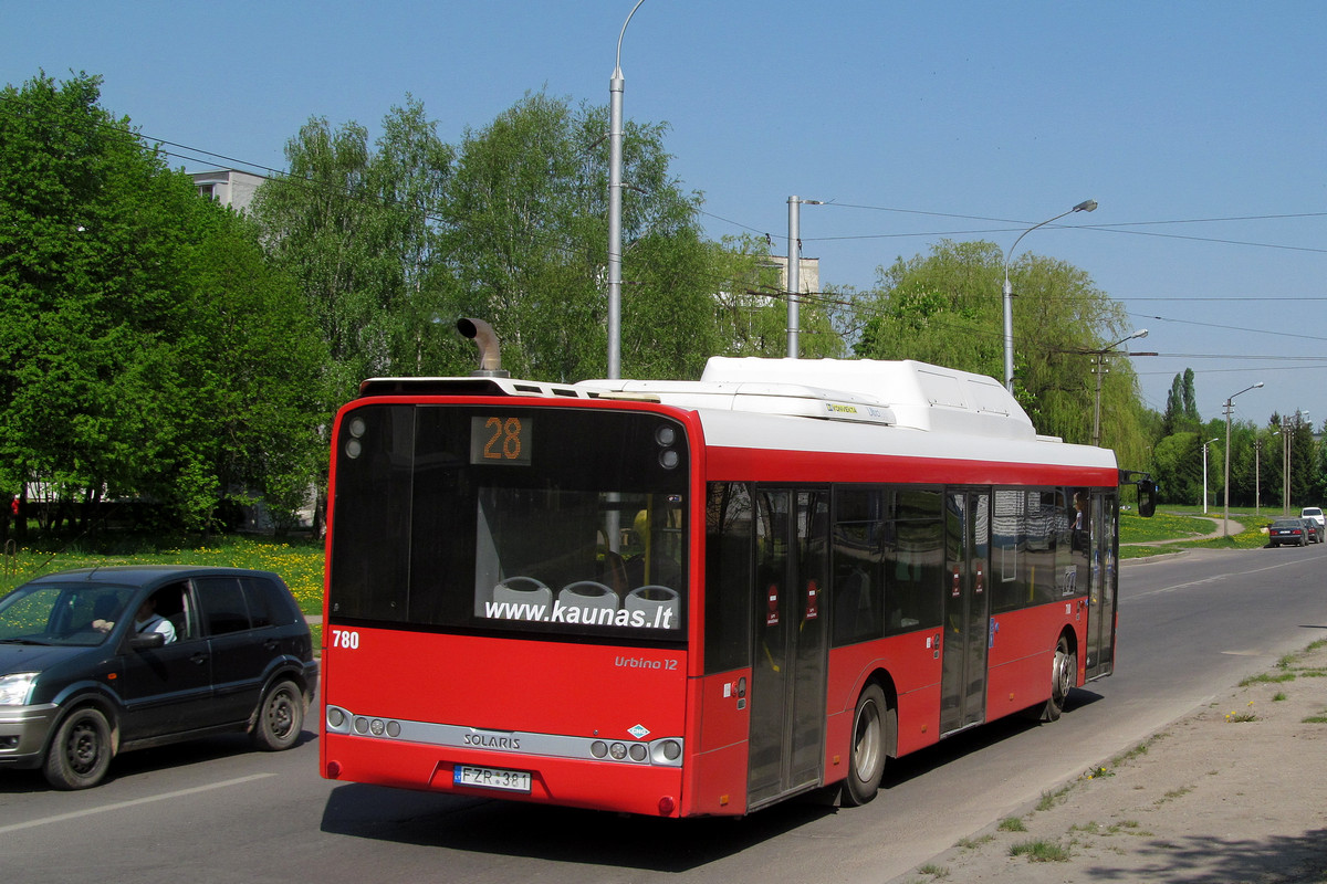 Литва, Solaris Urbino III 12 CNG № 780