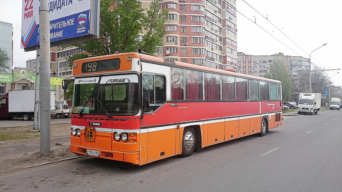 Ростовская область, Scania CK112CL № Р 198 ТК 161