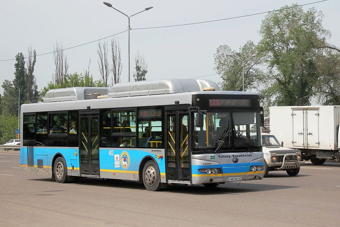 Алматы, Yutong ZK6118HGA № 402