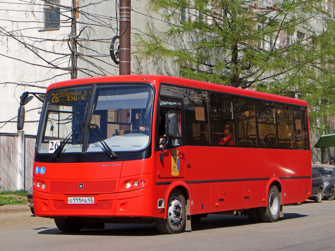 Кировская область, ПАЗ-320414-05 "Вектор" (1-2) № О 111 РА 43