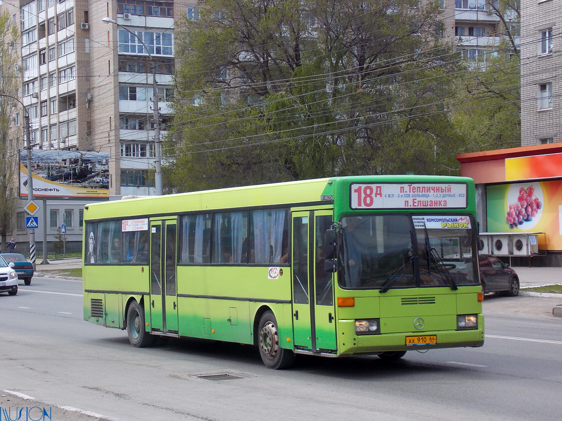 Саратовская область, Mercedes-Benz O405 № АХ 910 64