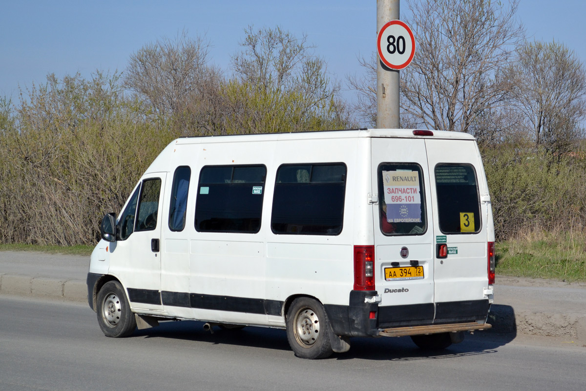 Тюменская область, FIAT Ducato 244 CSMMC, -RT № АА 394 72