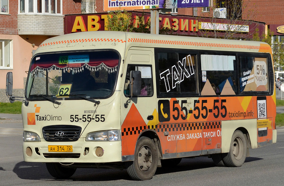 Тюменская область, Hyundai County SWB C08 (РЗГА) № АН 314 72