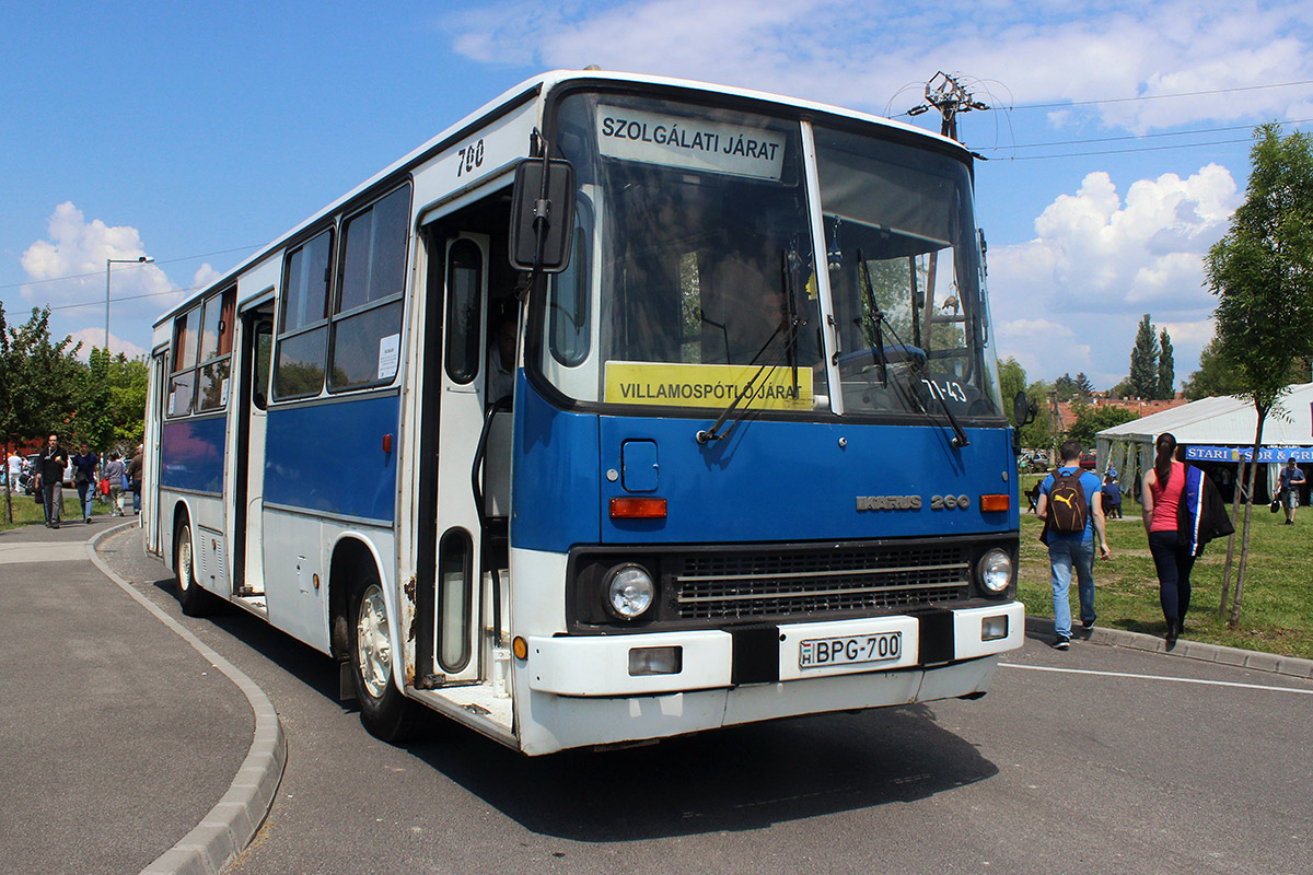 Венгрия, Ikarus 260.50 № BPG-700; Венгрия — I. Nemzetközi Ikarus Találkozó, Tapolca (2016)