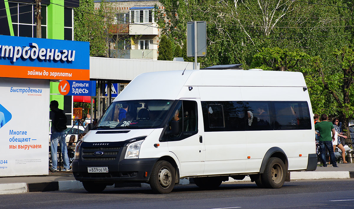 Тамбовская область, Sollers Bus B-BF (Ford Transit) № Н 839 ОЕ 68