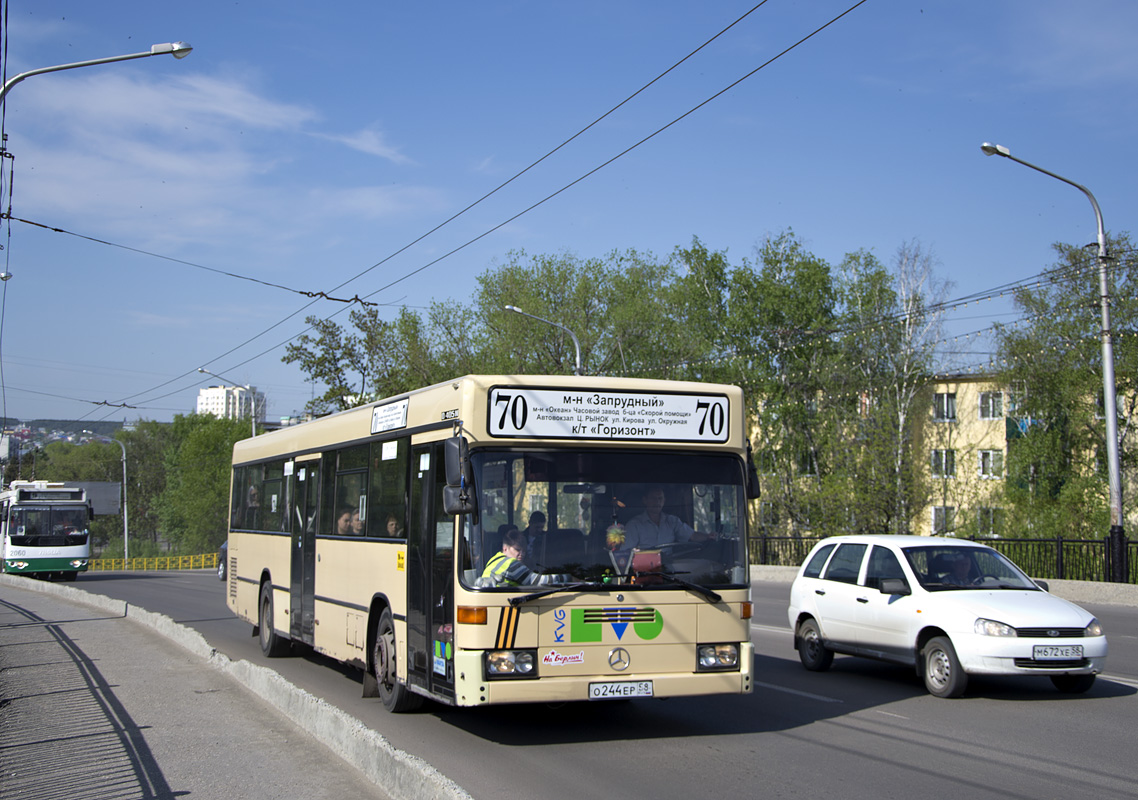 Пензенская область, Mercedes-Benz O405N № О 244 ЕР 58