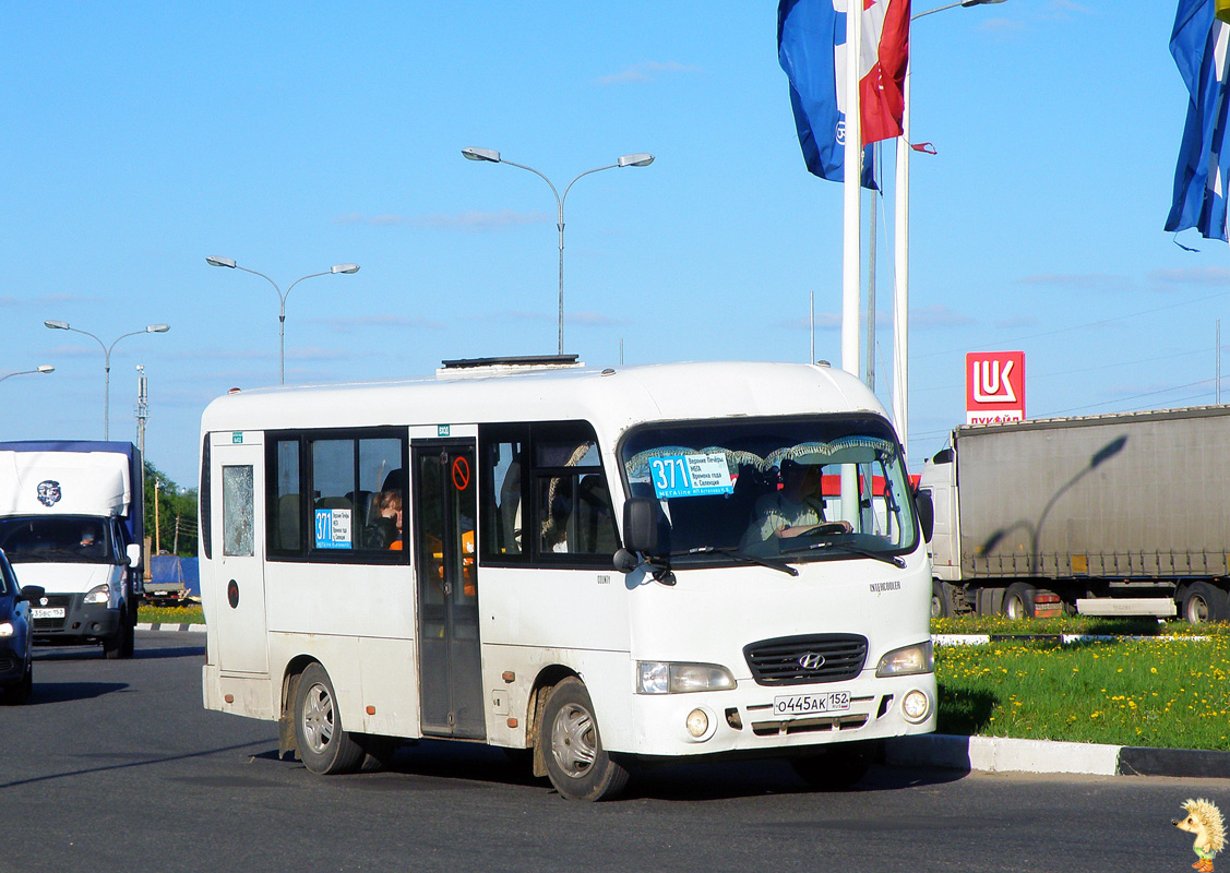 Нижегородская область, Hyundai County SWB C08 (ТагАЗ) № О 445 АК 152