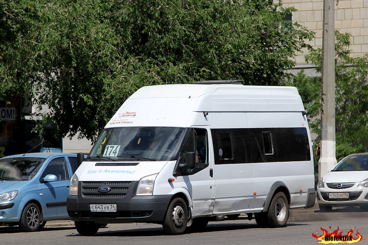 Волгоградская область, Нижегородец-222709  (Ford Transit) № С 643 ХВ 34