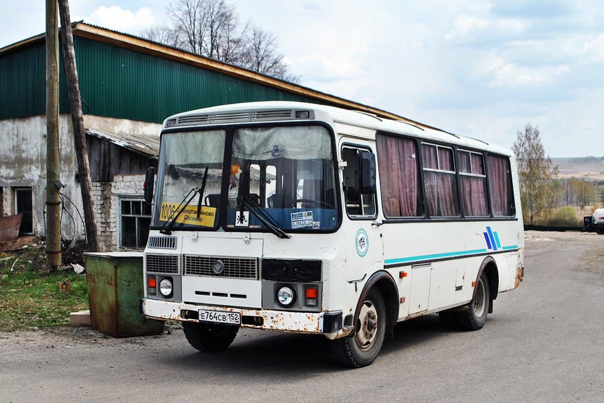 Нижегородская область, ПАЗ-32053 № Е 764 СВ 152