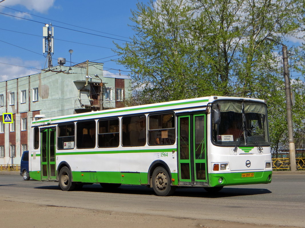 Kirov region, LiAZ-5256.45-01 č. х564