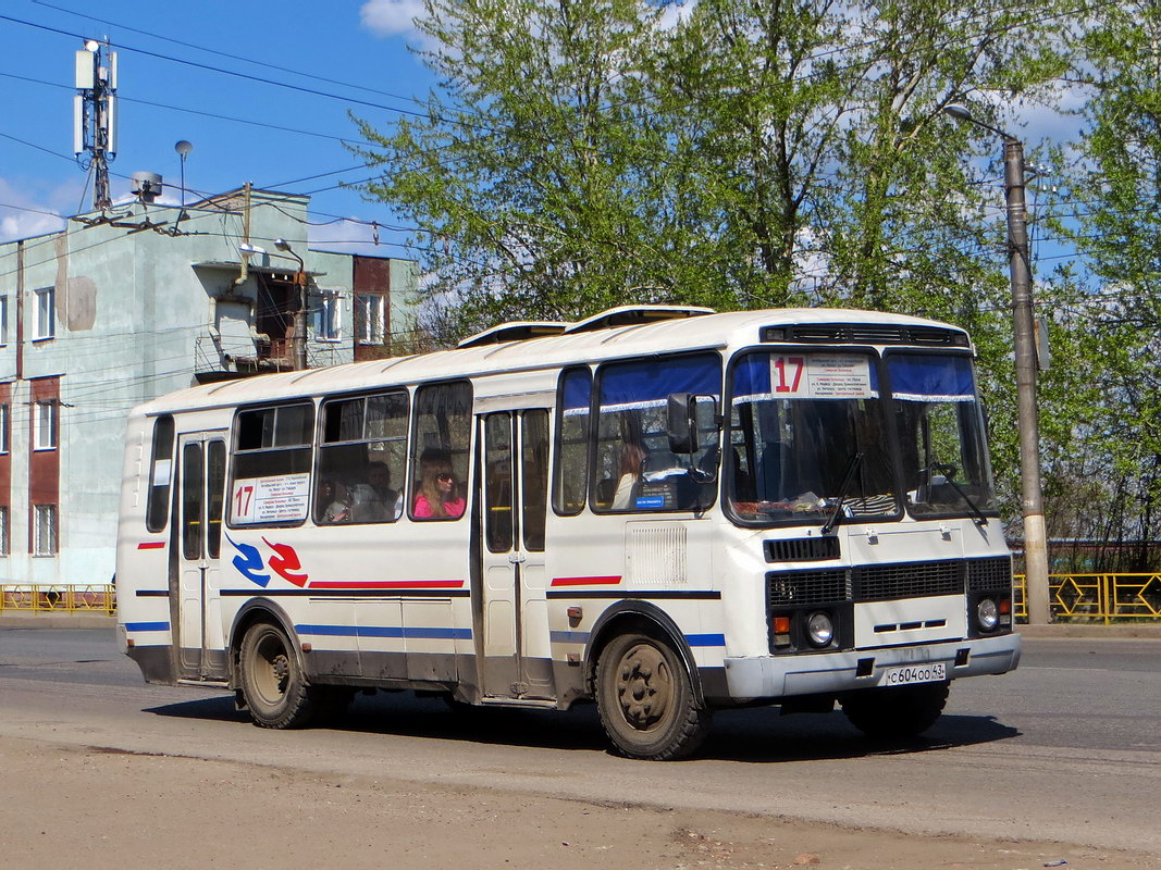 Кировская область, ПАЗ-4234 № С 604 ОО 43