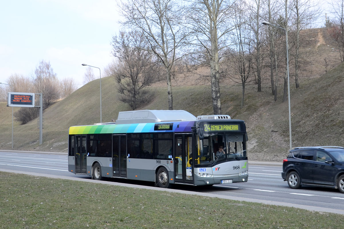 Литва, Solaris Urbino III 12 CNG № 968