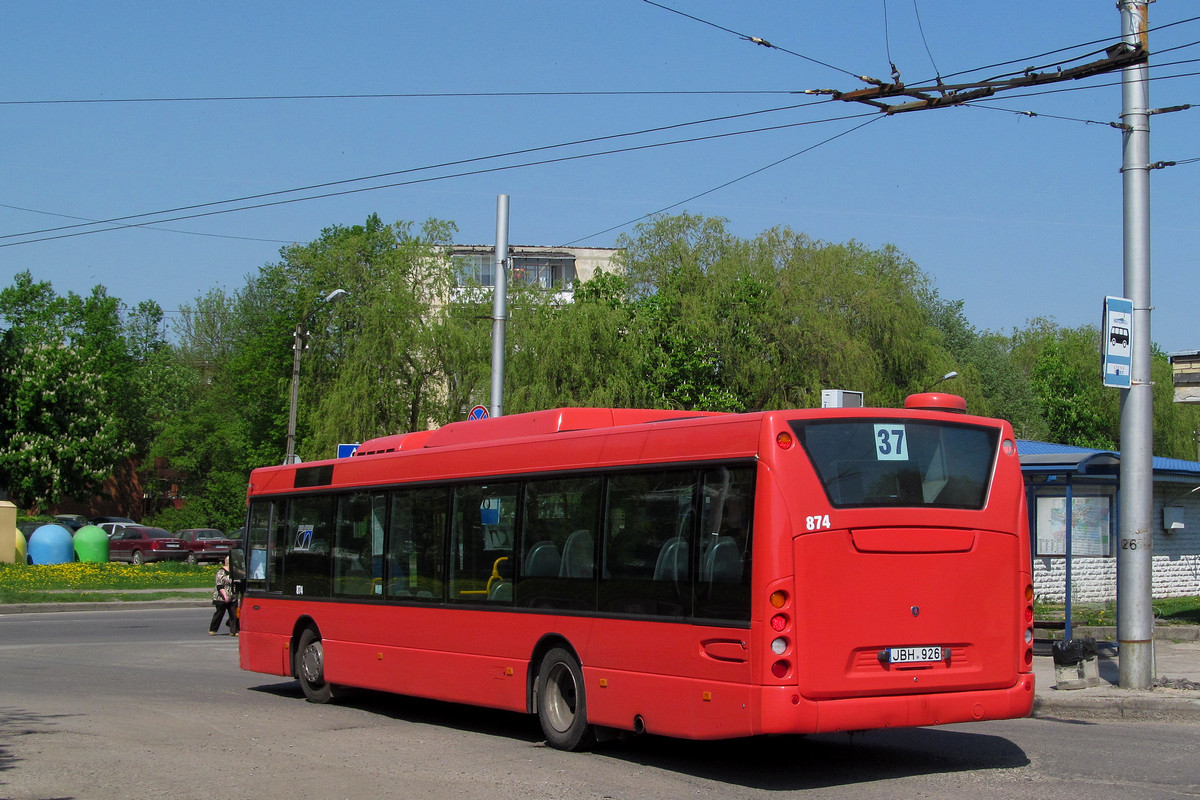 Литва, Scania OmniCity II № 874