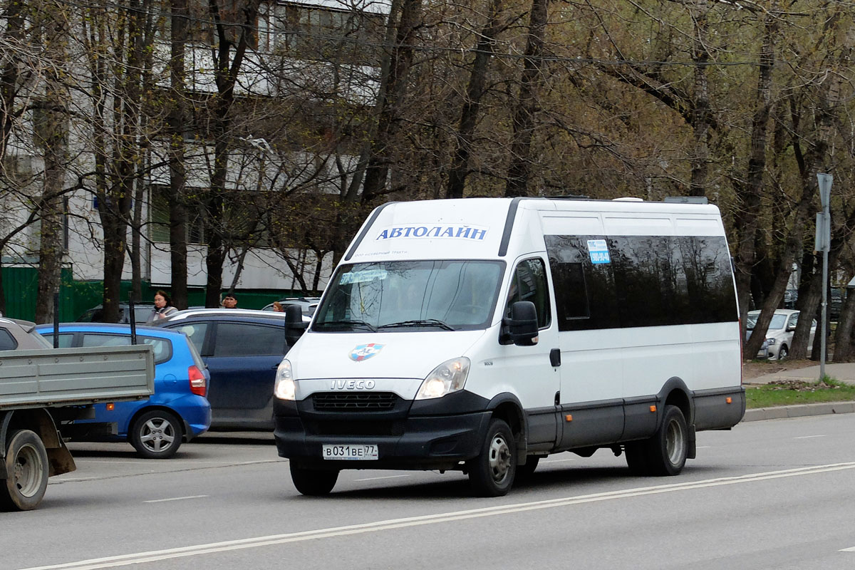 Москва, Нижегородец-2227UU (IVECO Daily) № В 031 ВЕ 77