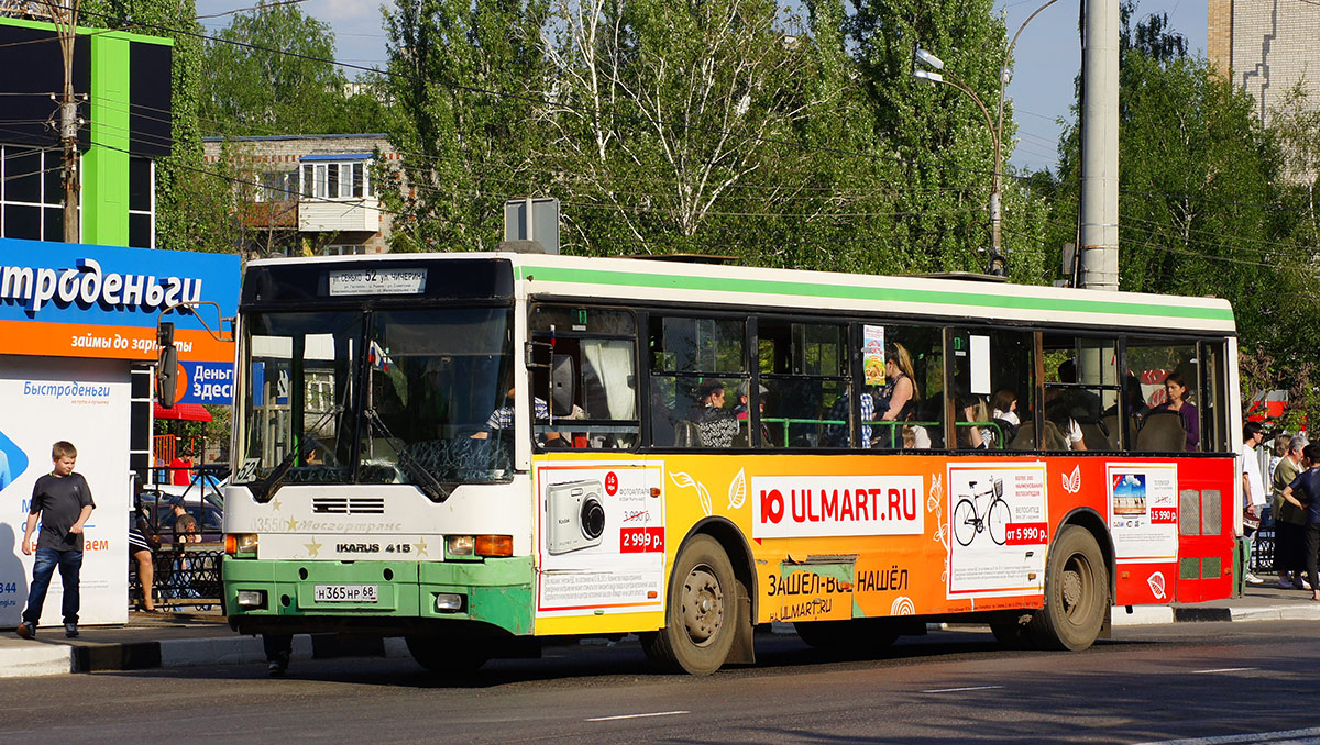 Tambov region, Ikarus 415.33 # Н 365 НР 68