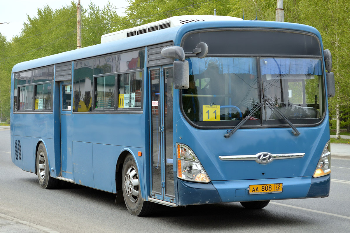 Тюменская область, Hyundai New Super AeroCity 1F/L № АА 808 72