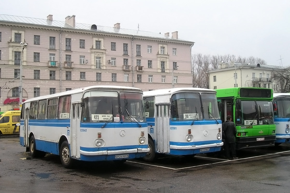 Minsk, LAZ-695N № 025940; Minsk — End station