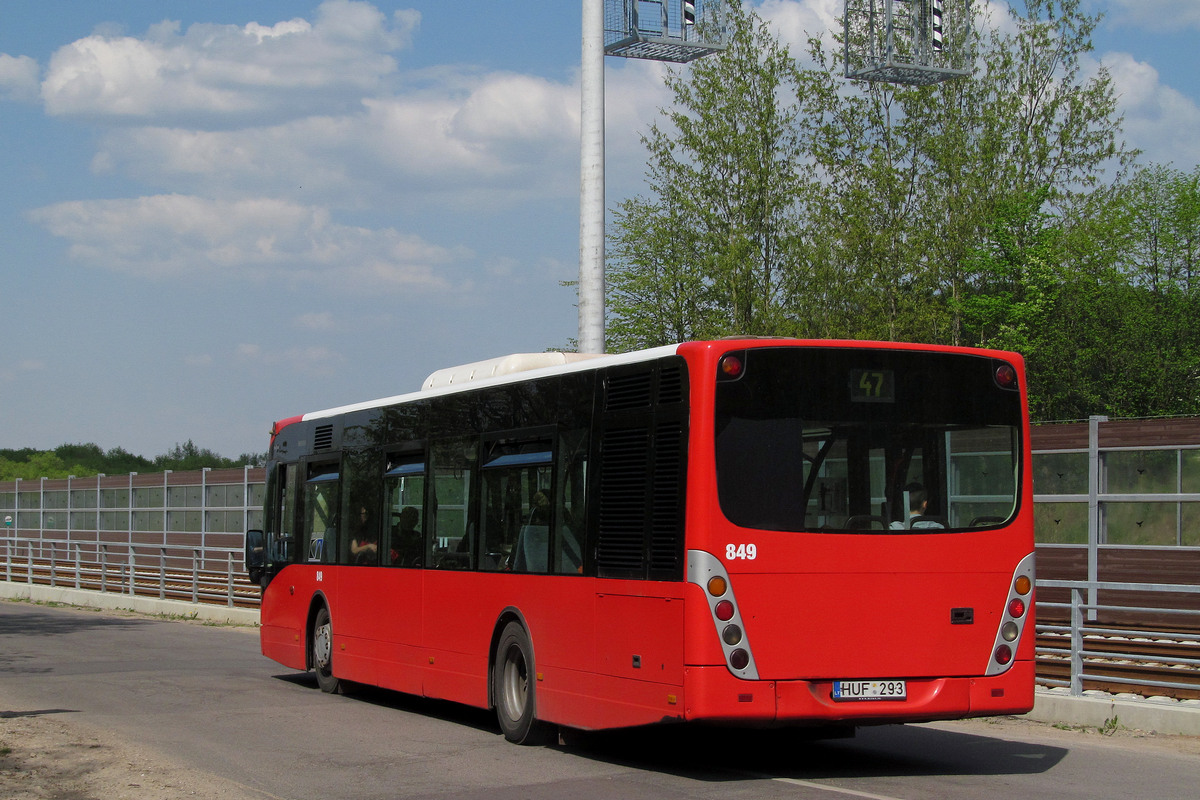 Литва, Van Hool New A330 № 849