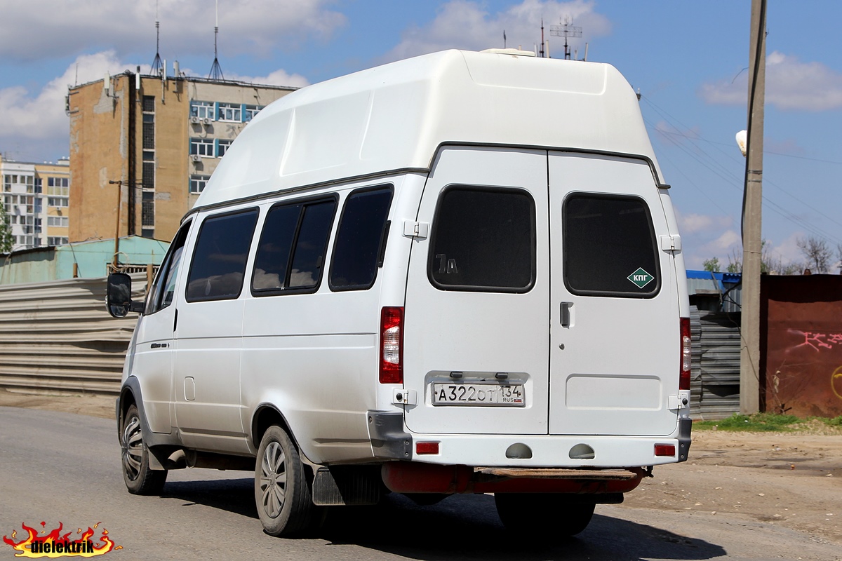 Волгоградская область, Луидор-225000 (ГАЗ-322133) № А 322 ОТ 134