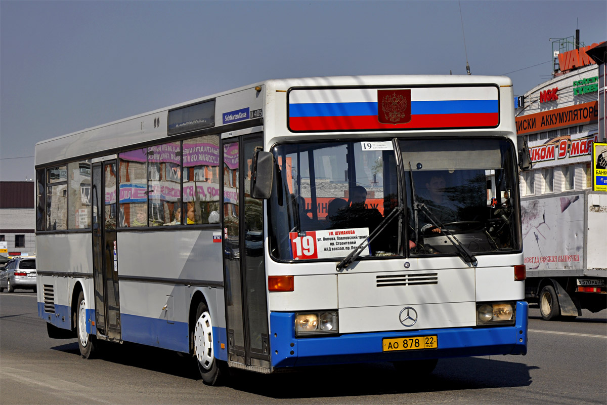 Алтайский край, Mercedes-Benz O405 № АО 878 22