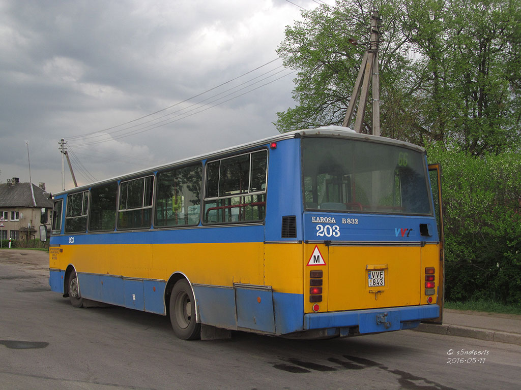 Литва, Karosa B832.1662 № 203