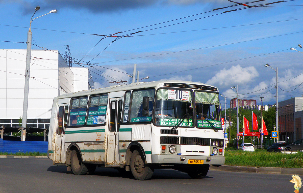 Ніжагародская вобласць, ПАЗ-32054 № АН 505 52