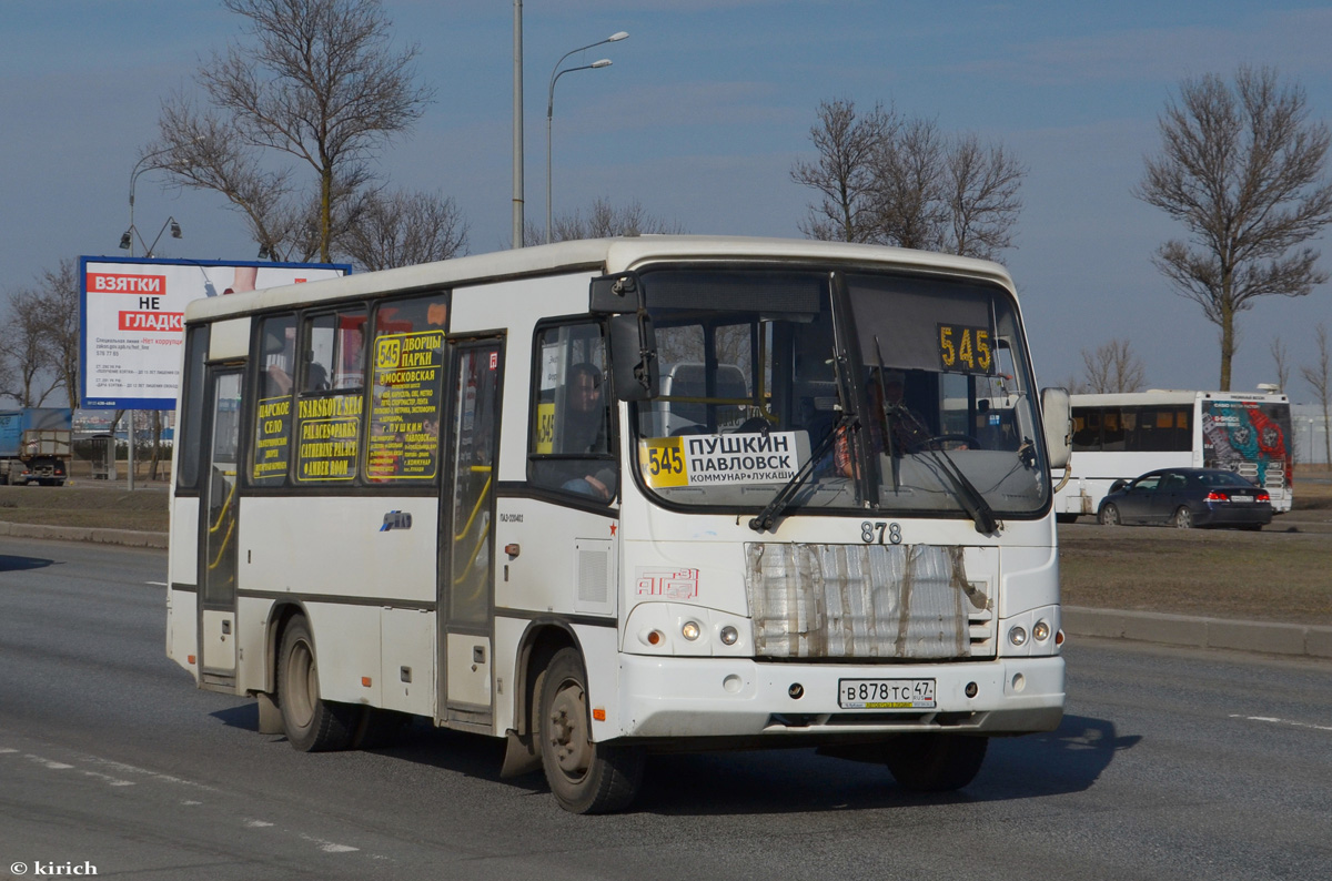 Санкт-Петербург, ПАЗ-320402-05 № 03166