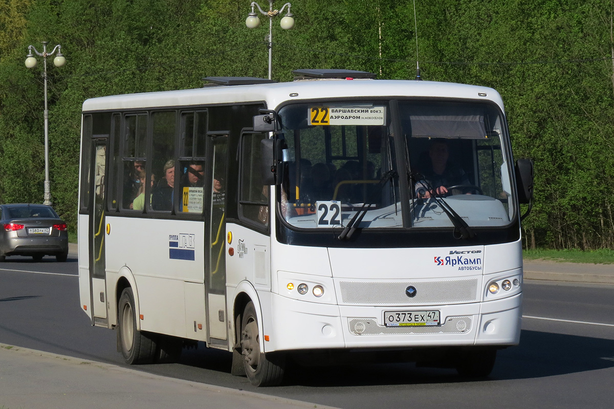 Ленинградская область, ПАЗ-320412-05 "Вектор" № О 373 ЕХ 47