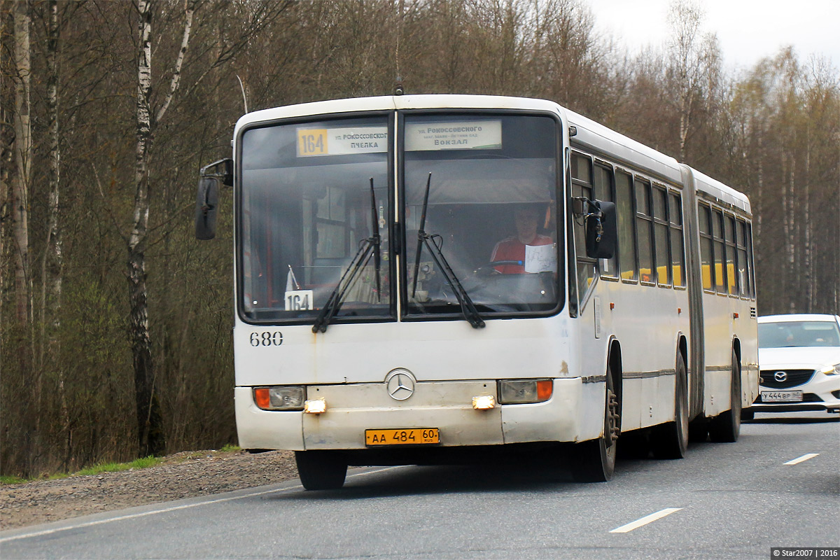 Псковская область, Mercedes-Benz O345G № 680