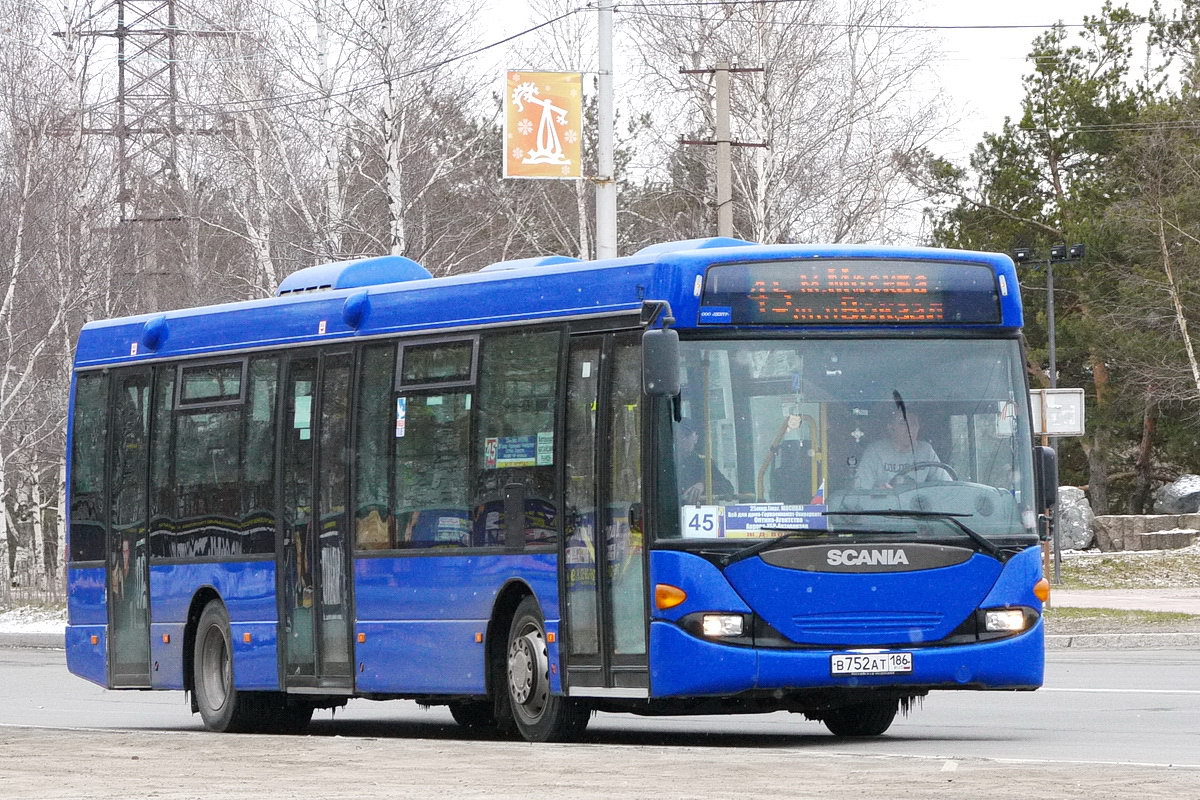 Ханты-Мансийский АО, Scania OmniLink I (Скания-Питер) № В 752 АТ 186