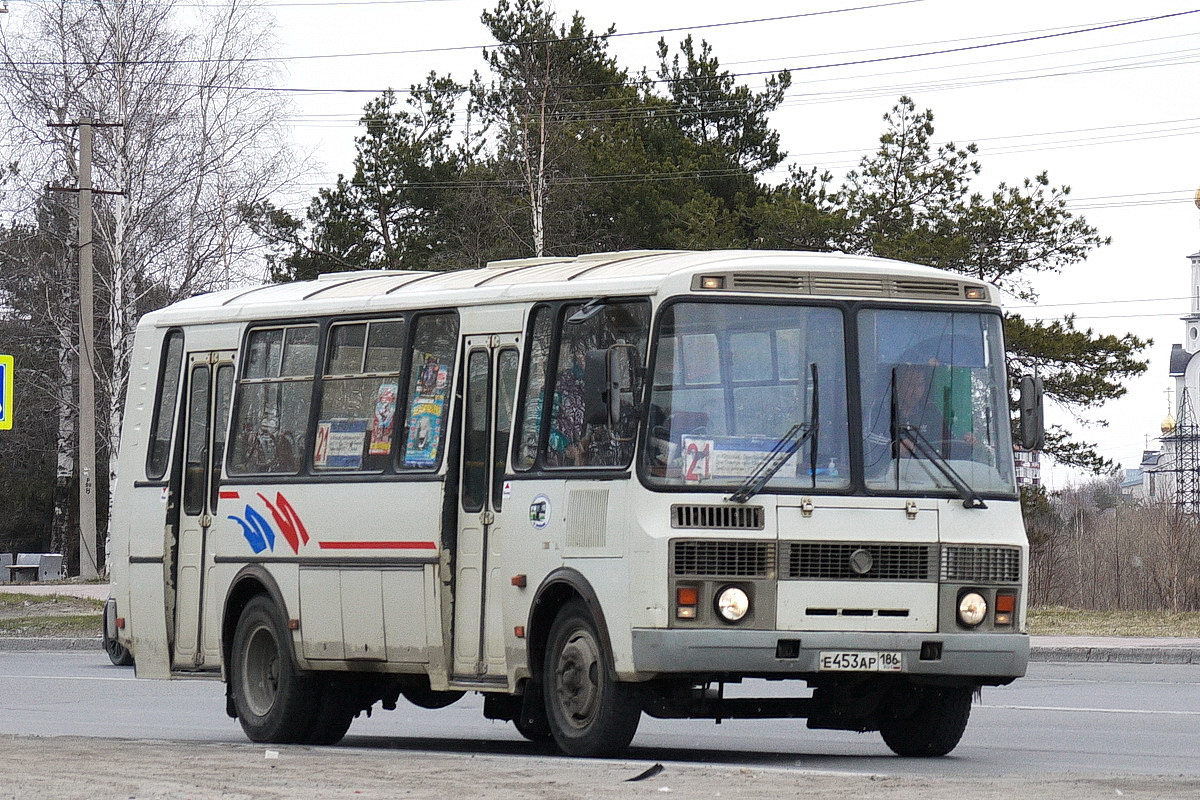 Ханты-Мансийский АО, ПАЗ-4234 № Е 453 АР 186