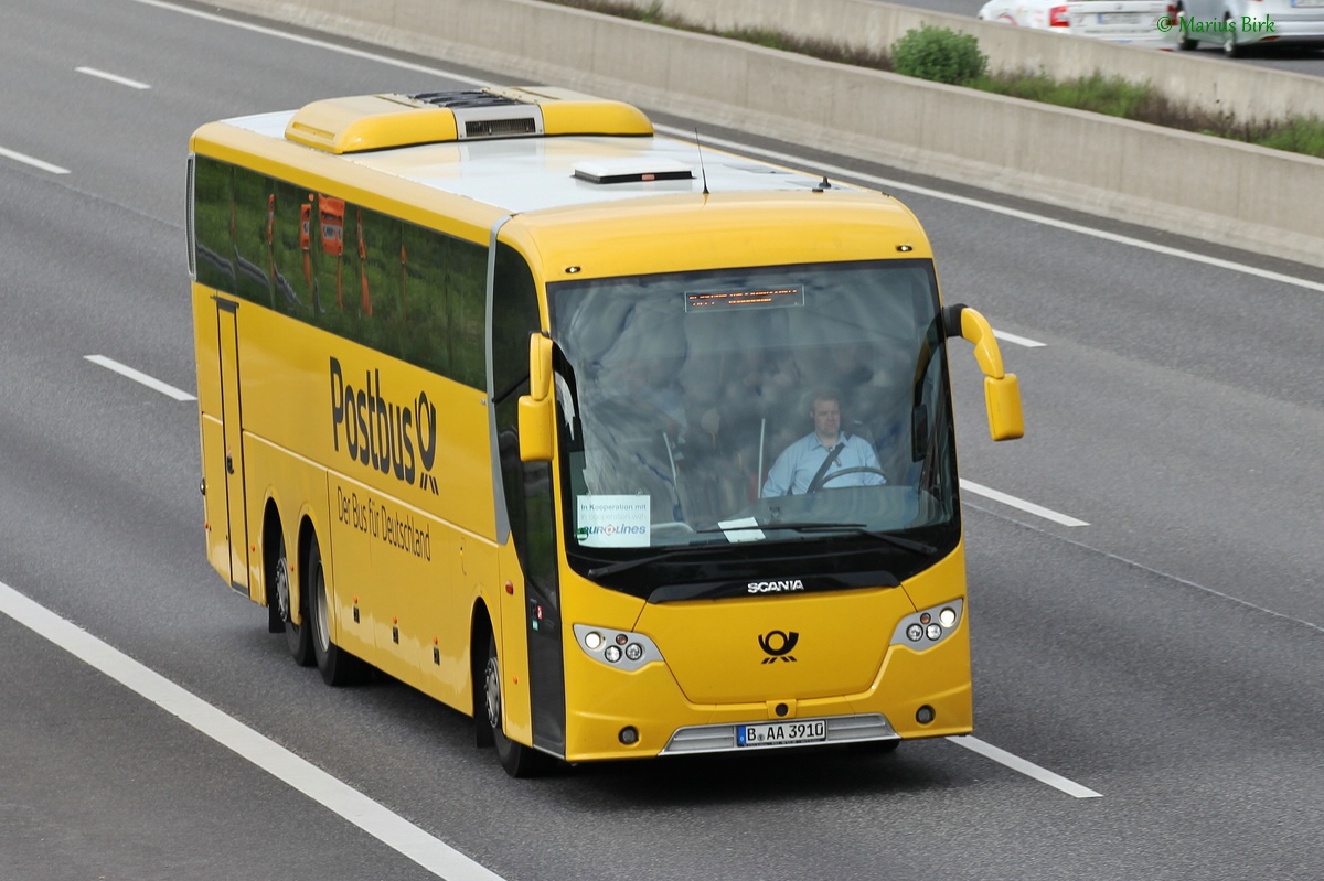 Берлин, Scania OmniExpress 360 № B-AA 3910